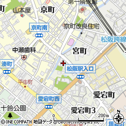 三重県松阪市宮町338周辺の地図