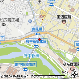 広島県府中市府中町906周辺の地図