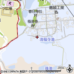 奈良県北葛城郡広陵町沢719-2周辺の地図