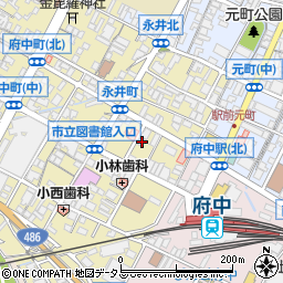 広島県府中市府中町16周辺の地図