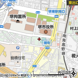 株式会社ジェイネット　堺支所周辺の地図