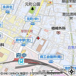 広島県府中市元町457周辺の地図