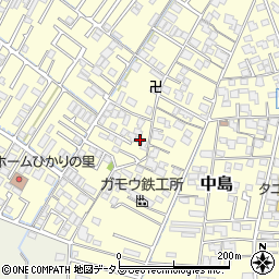 岡山県倉敷市中島1698周辺の地図