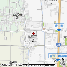 奈良県磯城郡田原本町唐古490周辺の地図