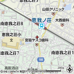 大阪府羽曳野市南恵我之荘8丁目1-8周辺の地図