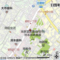 三重県松阪市新町855-1周辺の地図