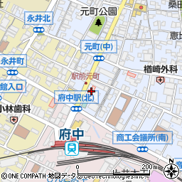 平戸歯科駅前周辺の地図