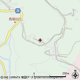 奈良県宇陀市室生向渕180周辺の地図