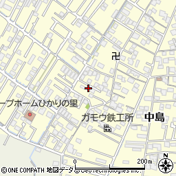 岡山県倉敷市中島1702周辺の地図