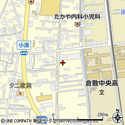 岡山県倉敷市中島2660周辺の地図