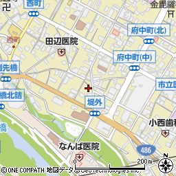 広島県府中市府中町80周辺の地図
