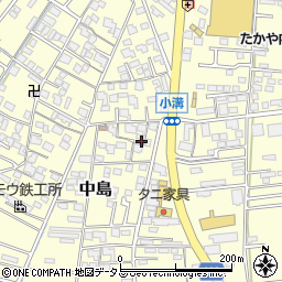 岡山県倉敷市中島2110周辺の地図