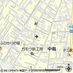 岡山県倉敷市中島1894周辺の地図