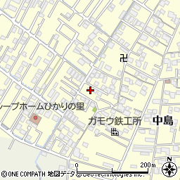 岡山県倉敷市中島1705周辺の地図