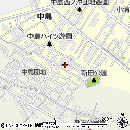 岡山県倉敷市中島1844周辺の地図
