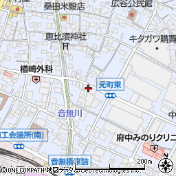 広島県府中市元町99周辺の地図