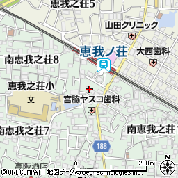大阪府羽曳野市南恵我之荘8丁目1-9周辺の地図