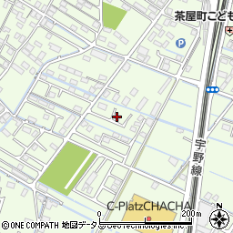 岡山県倉敷市茶屋町540-8周辺の地図