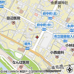 広島県府中市府中町77周辺の地図