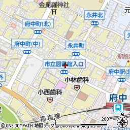 広島県府中市府中町54周辺の地図