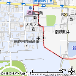 米田ダイガスト工業周辺の地図