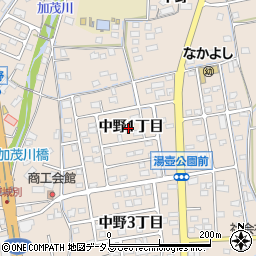 広島県福山市加茂町中野１丁目周辺の地図