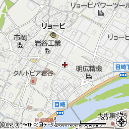 広島県府中市目崎町607周辺の地図