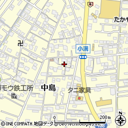 岡山県倉敷市中島2109周辺の地図