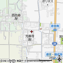 奈良県磯城郡田原本町唐古485周辺の地図