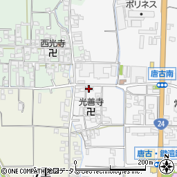 奈良県磯城郡田原本町唐古483-1周辺の地図