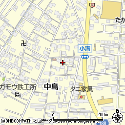 岡山県倉敷市中島2107周辺の地図