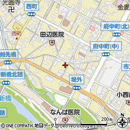 広島県府中市府中町128周辺の地図