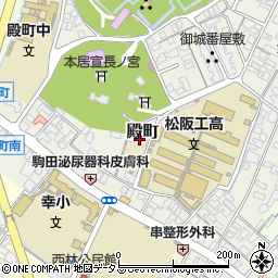 三重県松阪市殿町1495周辺の地図
