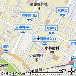 広島県府中市府中町53周辺の地図