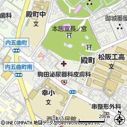 三重県松阪市殿町1498周辺の地図
