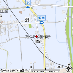 奈良県北葛城郡広陵町沢588-1周辺の地図