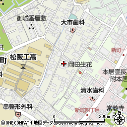 三重県松阪市殿町1252周辺の地図