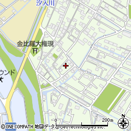 岡山県倉敷市茶屋町134周辺の地図