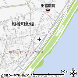 岡山県倉敷市船穂町船穂609-1周辺の地図
