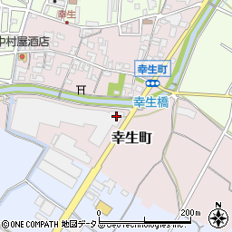 三重県松阪市幸生町周辺の地図