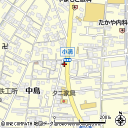 岡山県倉敷市中島2088周辺の地図