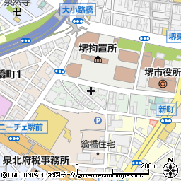 堺市　視覚障害者福祉協会（特定非営利活動法人）周辺の地図