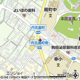 三重県松阪市内五曲町90周辺の地図