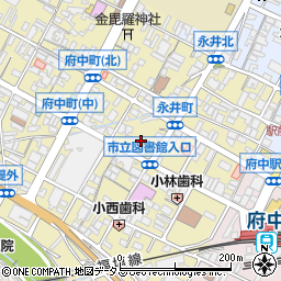 広島県府中市府中町57周辺の地図