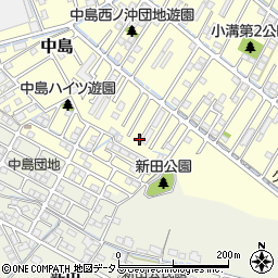 岡山県倉敷市中島1813周辺の地図