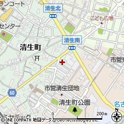 松阪市東地区市民センター周辺の地図