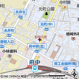 広島県府中市元町472周辺の地図