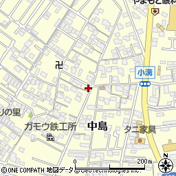 岡山県倉敷市中島1958周辺の地図