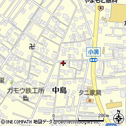 岡山県倉敷市中島2097周辺の地図