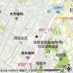 三重県松阪市新町826-4周辺の地図